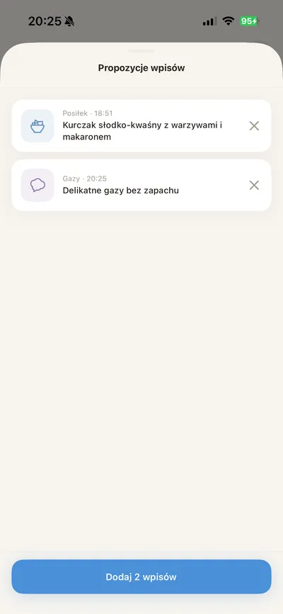 Zrzut ekranu: Digestory